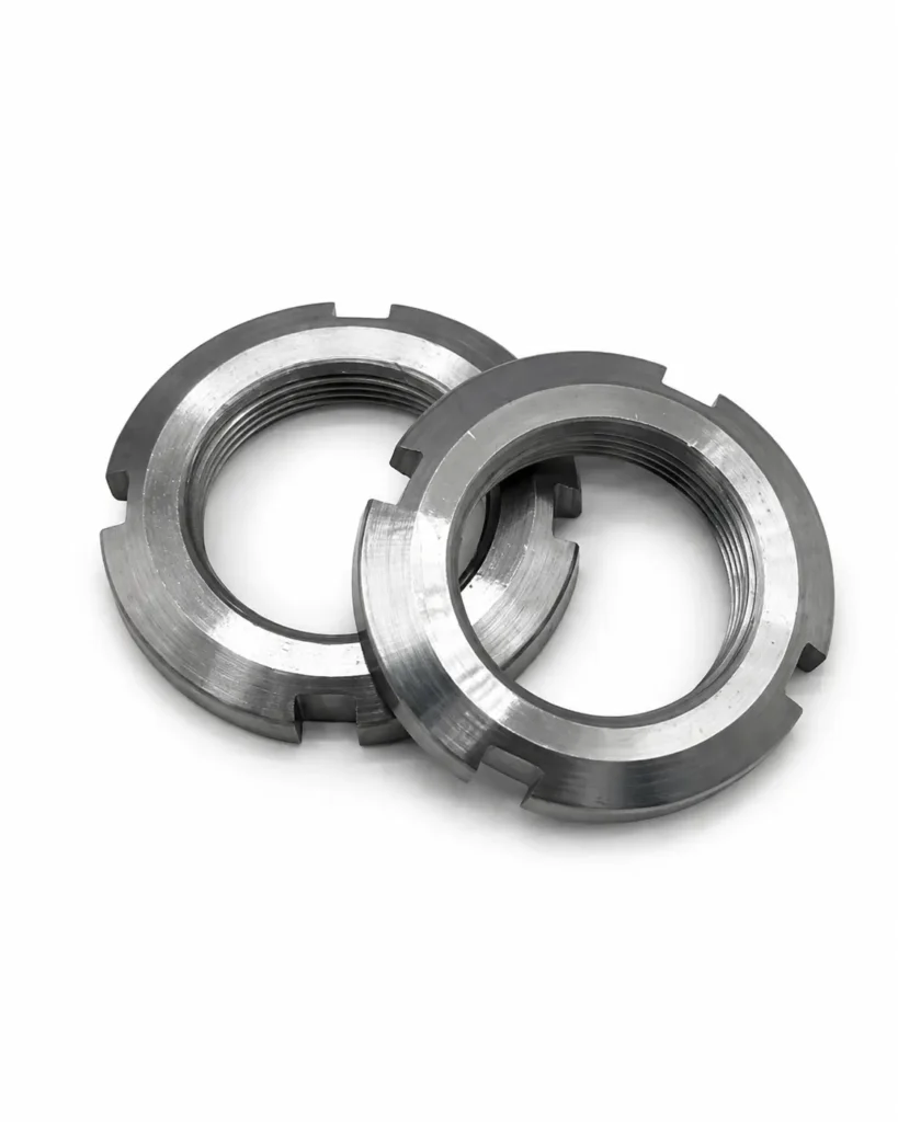 A pair of ABIS locknuts