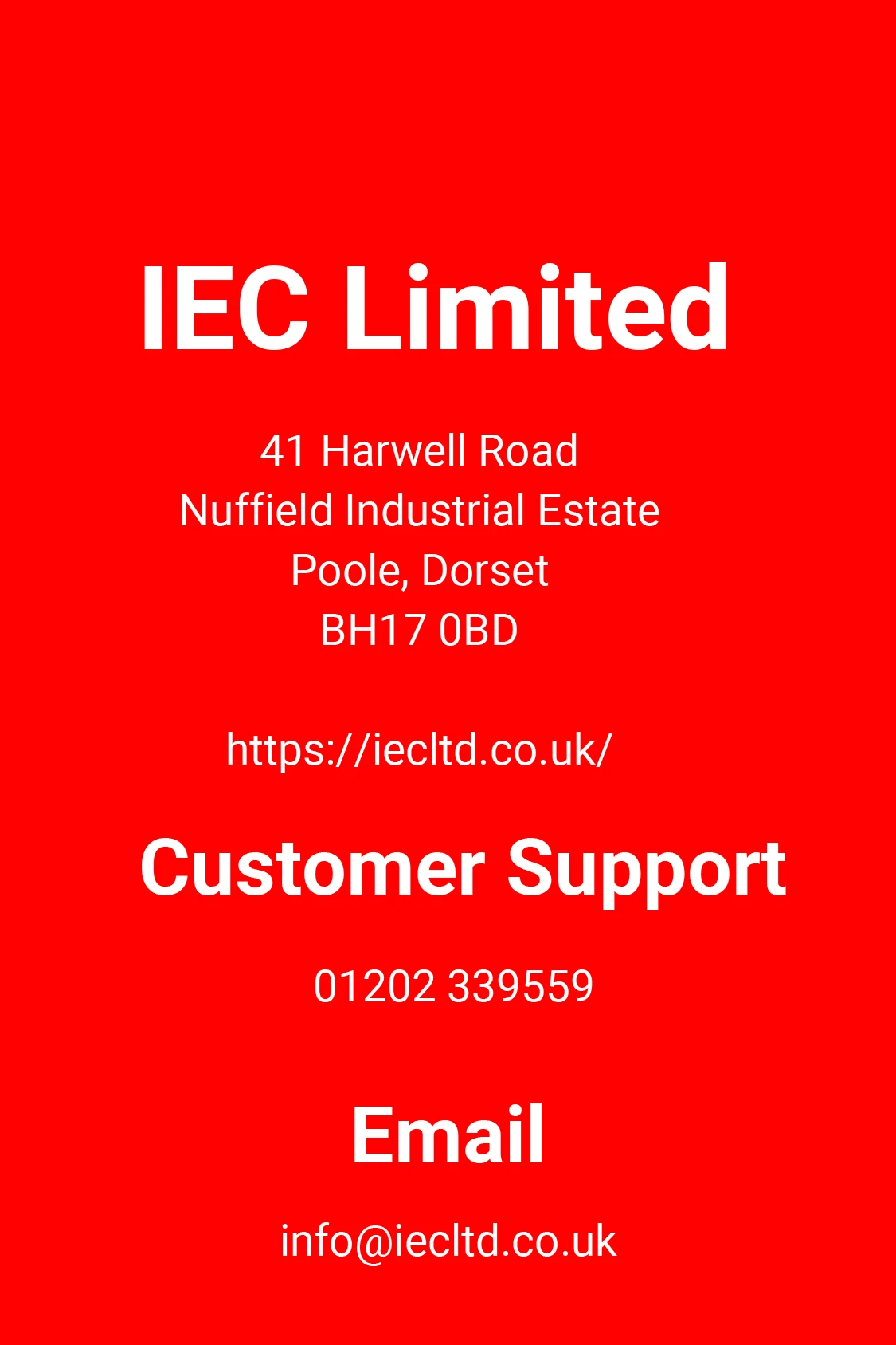 IEC limited